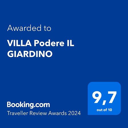 Villa Podere Il Giardino Castiglion Fiorentino Exteriér fotografie
